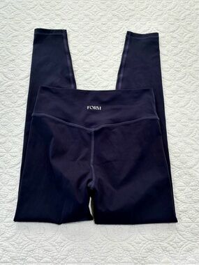 FORM by Sami Clarke Navy Core High Waisted Leggings Yoga Pilates Athletic M